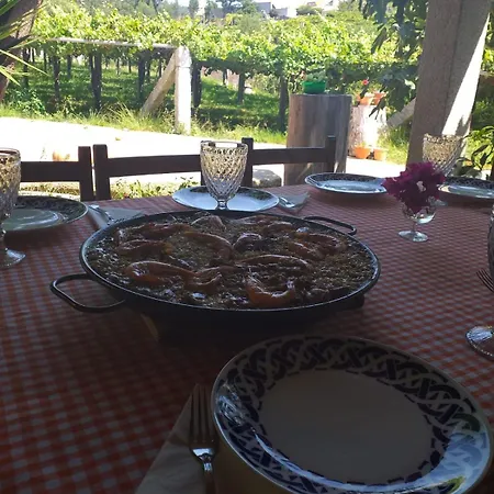 Viña Da Igrexa, Casa Con Jardin Y Barbacoa En Сasa de vacaciones Cambados